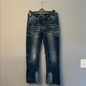 Salvage Dark Blue Bootcut Jeans